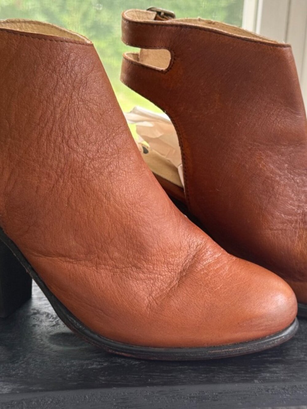 FREEBIRD Leather Ankle Boots